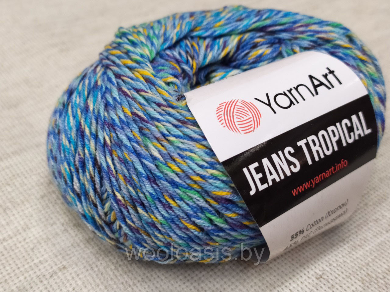 Пряжа YarnArt Jeans Tropical (цвет 614) - фото 2 - id-p121405524