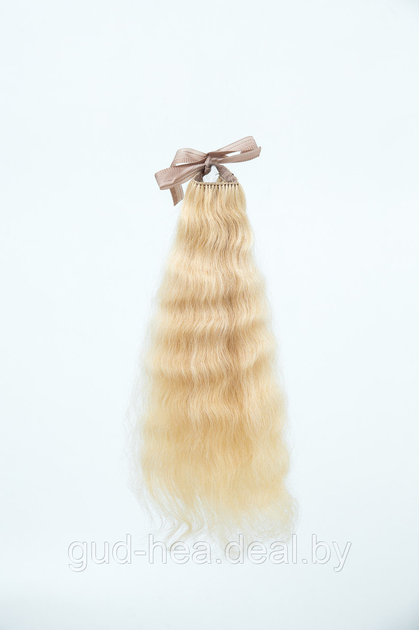 Шиньон на ленте из натуральных волос Blondi 2 - фото 1 - id-p121415941