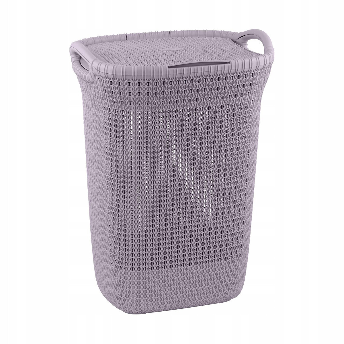 Корзина бельевая KNIT LAUNDRY HAMPER 57л, фиолетовый - фото 1 - id-p119518869