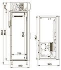 Шкаф холодильный POLAIR DM114Sd-S версия 2.0, фото 2