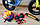 12-001 Детский беговел 12" Phoenix, шлем+защита+насос, руль и сидение регулируется, от 2 лет, красный, фото 6