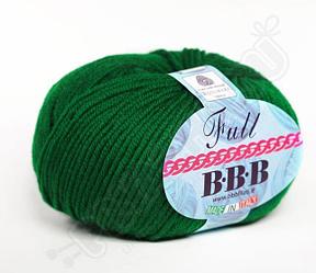 Пряжа BBB Full цвет 8737 зелёный