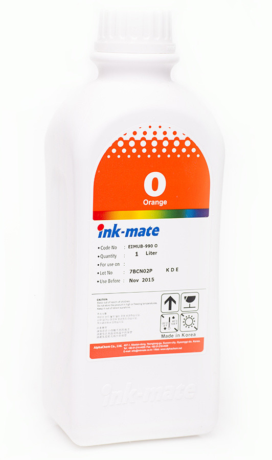 Чернила Epson (Ink-Mate) 1л, EIM 990 OR (оранжевый)