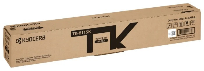 Картридж TK-8115K (для Kyocera ECOSYS M8124/ M8130) чёрный