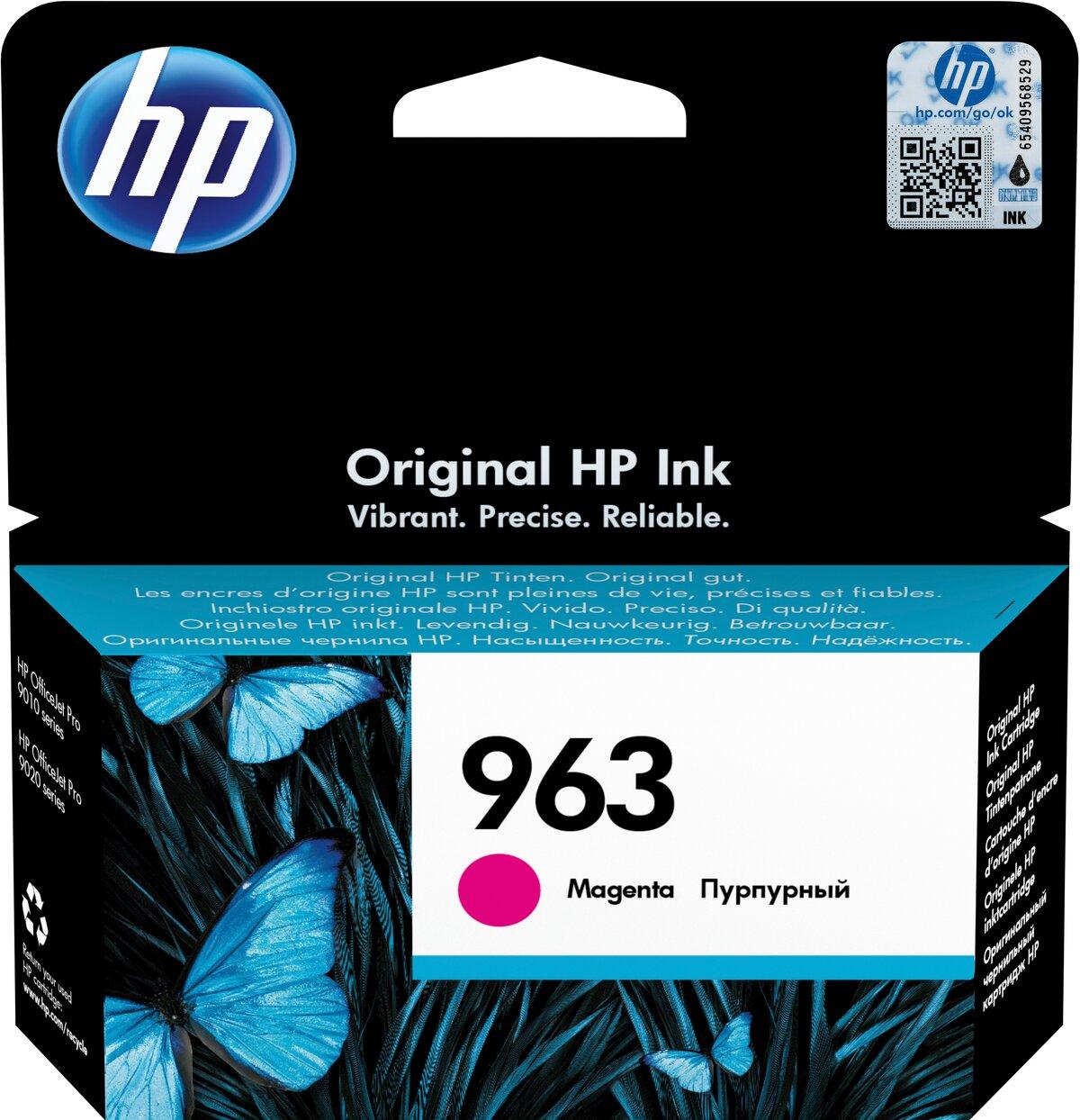 Картридж 963/ 3JA24AE (для HP OfficeJet Pro 9010/ 9013/ 9019/ 9020/ 9023) пурпурный