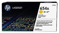 Картридж 654A/ CF332A (для HP Color LaserJet M651) жёлтый