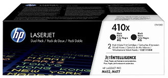 Картридж 410X/ CF410XD (для HP Color LaserJet Pro M377/ M452/ M477) чёрный, двойная упаковка
