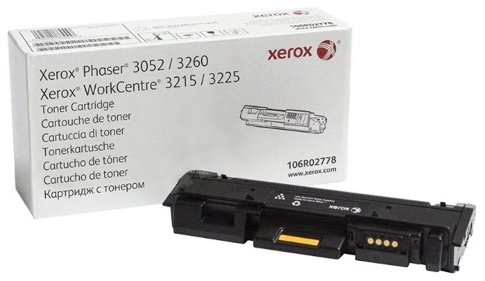 Картридж 106R02778 (для Xerox Phaser 3052/ 3260/ WorkCentre 3215/ 3225)