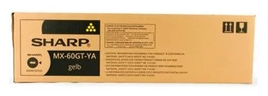 Картридж MX-60GTYA/ MX-61GTYA (для Sharp MX-3060/ MX-3550/ MX-4070/ MX-5070/ MX-6070) жёлтый