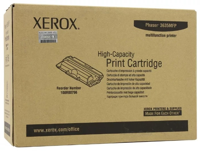 Картридж 108R00796 (для Xerox Phaser 3635)