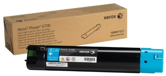 Картридж 106R01523 (для Xerox Phaser 6700) голубой