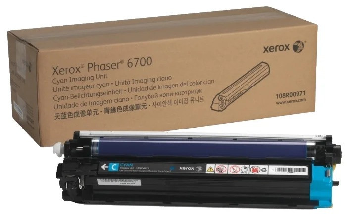 Драм-картридж 108R00971 (для Xerox Phaser 6700) голубой