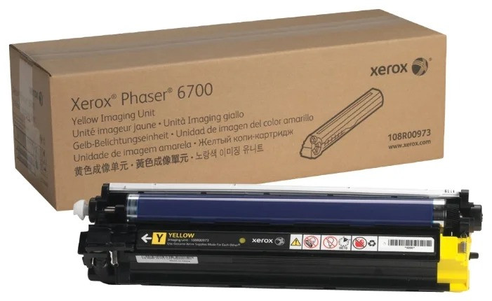 Драм-картридж 108R00973 (для Xerox Phaser 6700) жёлтый