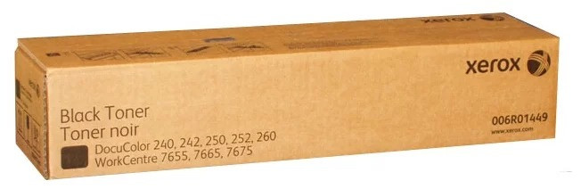Картридж 006R01449 (для Xerox DocuColor 240/ 242/ 250/ 252/ WorkCentre 7655/ 7665/ 7675/ 7755/ 7775) чёрный