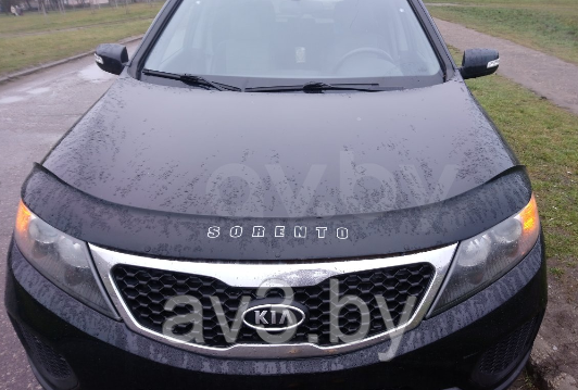 Дефлектор капота Kia Sorento (2009-) [KA16] (VT52)