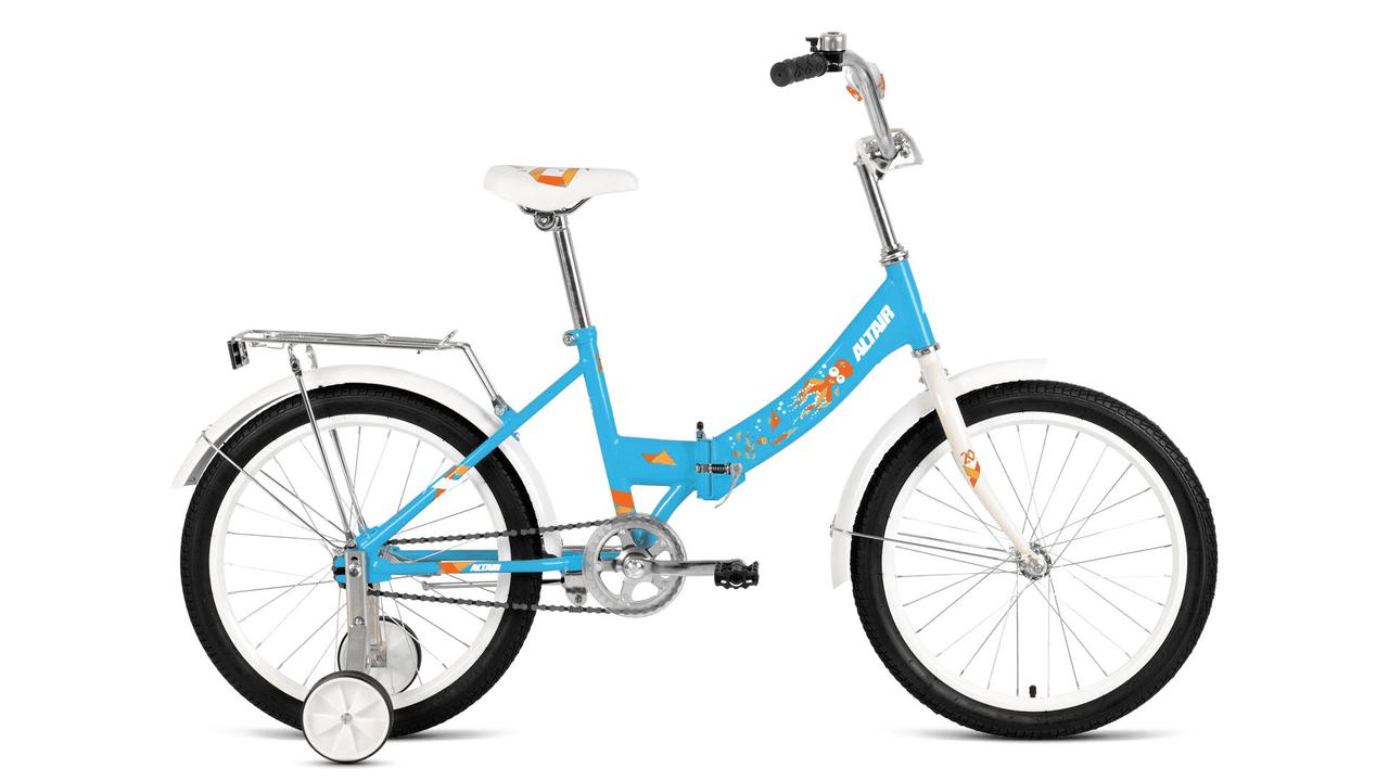 Велосипед детский Altair City Kids 20" Compact голубой - фото 1 - id-p121441600