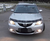 Дефлектор капота Mazda 3 (2003-2009) Sedan [MZD02] (VT52)