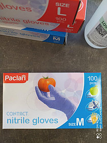 Нитриловые перчатки 100 шт, упаковка Размер - М