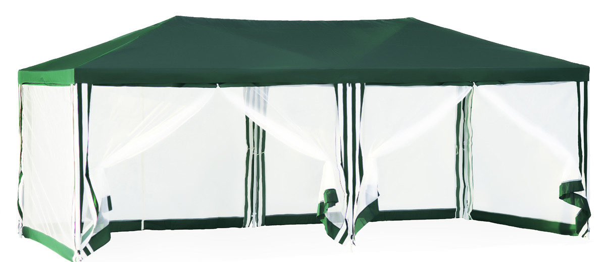 Садовый тент-шатер Green Glade 1056, 6х3х2,5 м