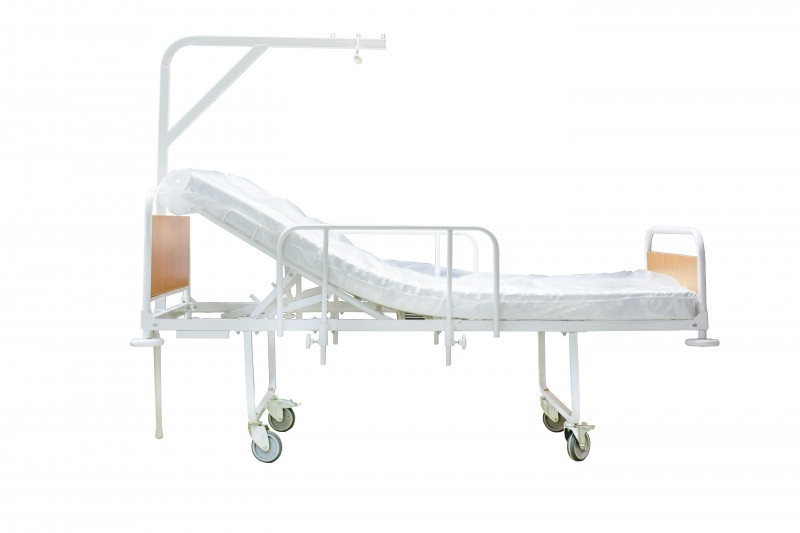 Кровать медицинская 1-секционная «Здоровье-1» с334м (с матрацем) - фото 1 - id-p121442743