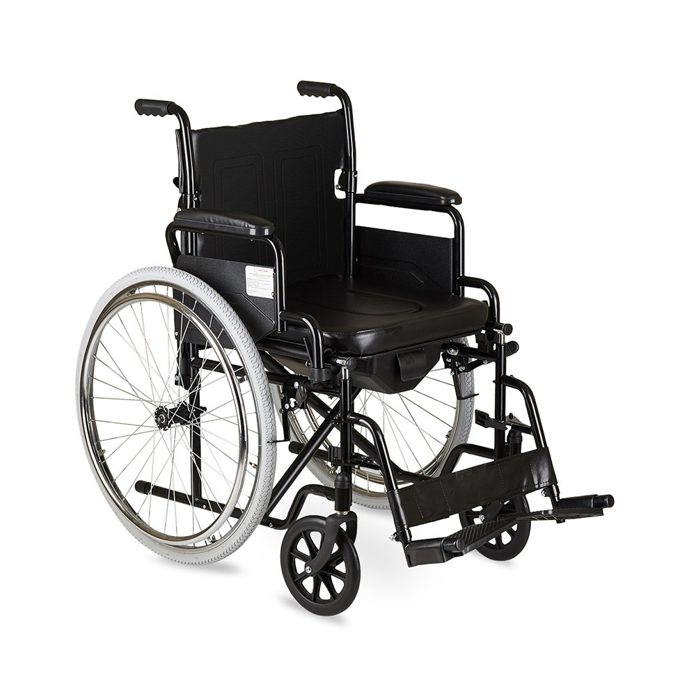 Кресло-коляска для инвалидов Армед Н 011A с санитарным оснащением - фото 1 - id-p121442842