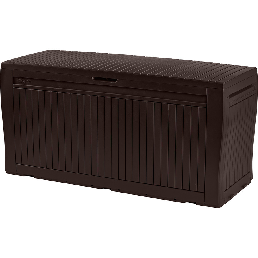 Сундук пластиковый Comfy Deck Box, коричневый - фото 1 - id-p121442862