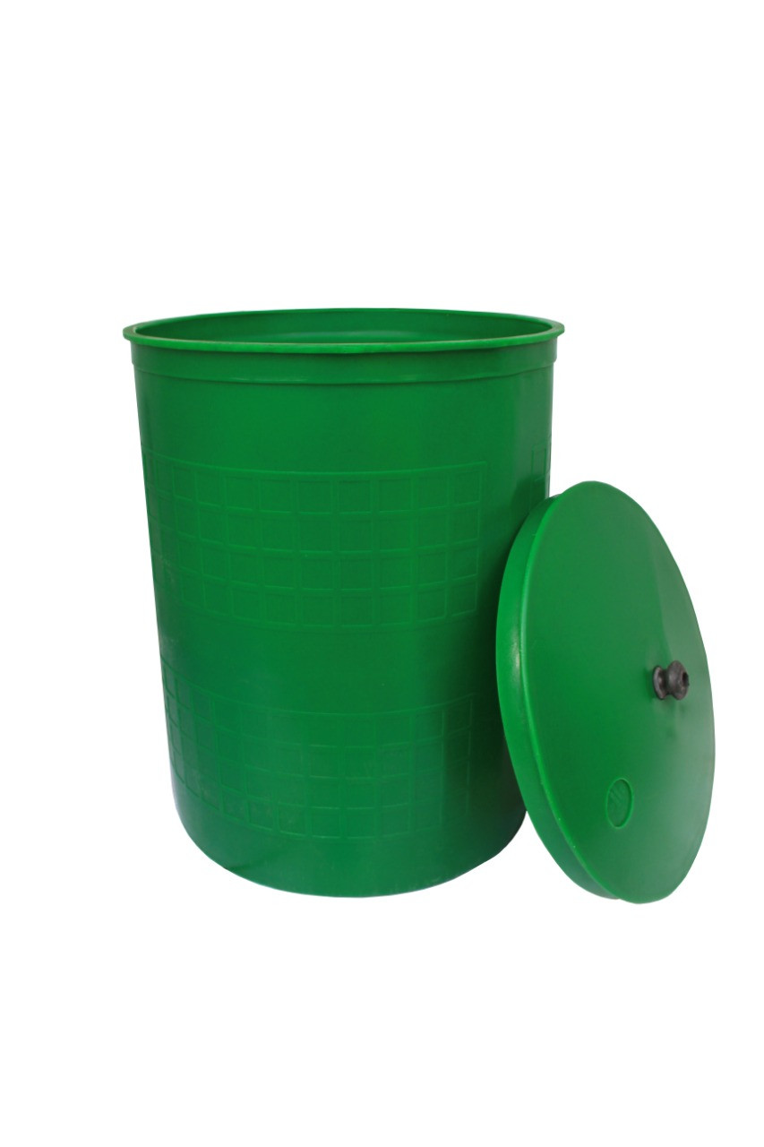 Бочка для воды и полива 150 л (зелёная) АтлантидаСПб