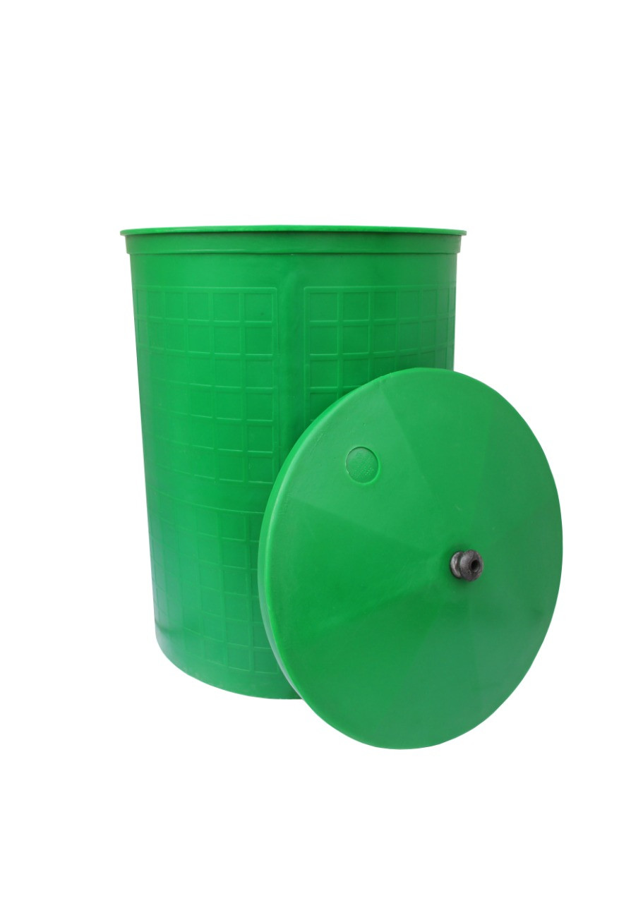 Бочка для воды и полива 150 л (зелёная) АтлантидаСПб - фото 2 - id-p121443165