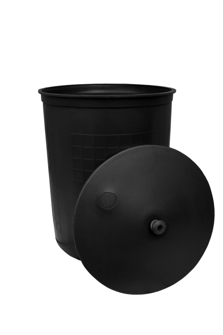 Бочка для воды и полива 300 л (чёрная) АтлантидаСПб - фото 2 - id-p121443168