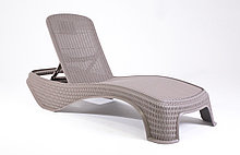 ШЕЗЛОНГ ATLANTIC SUN LOUNGER, КАПУЧИНО