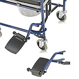 Кресло-коляска Армед H 009B с санитарным оснащением, фото 2