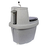 Торфяной туалет Rostok (белый гранит), фото 2