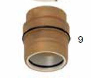 Установочный штифт № 996242 (C10-242) для плазмотрона ESAB PT-15XL Oxygen - фото 1 - id-p121443471