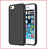 Чехол-накладка для Apple Iphone 5 / 5s / SE (силикон) черный