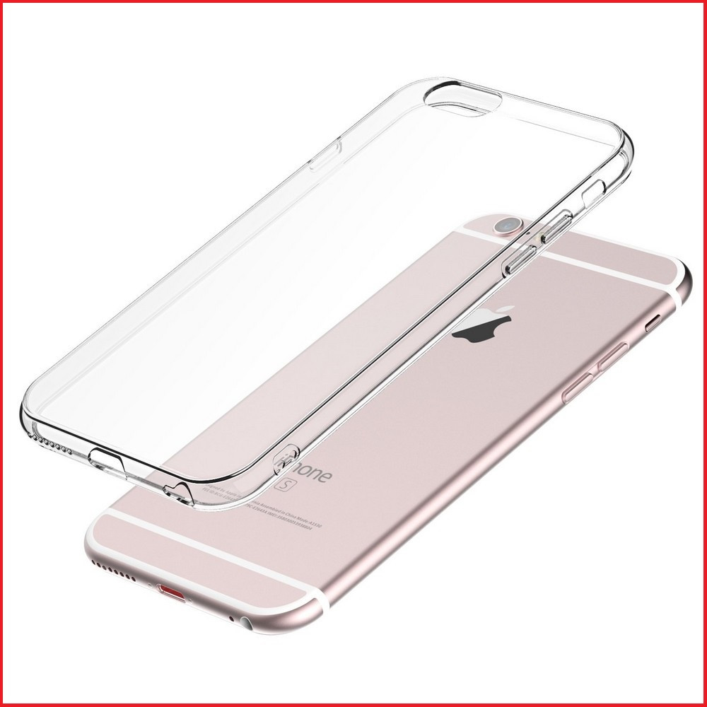 Чехол-накладка для Apple Iphone 6 Plus / 6s Plus (силикон) прозрачный