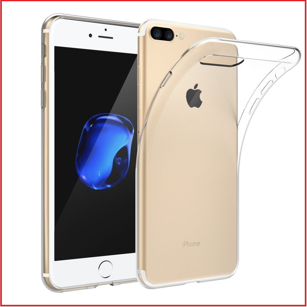 Чехол-накладка для Apple Iphone 7 Plus / 8 Plus (силикон) прозрачный - фото 2 - id-p59331819