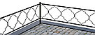 Ограда металлическая для могил №2, фото 3