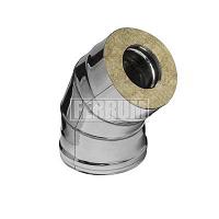 Сэндвич-колено Ferrum 135° (430/0,8мм + нерж.)