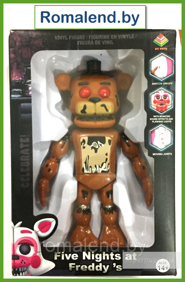Аниматроник Фредди (Freddy) из Five Nights at Freddy's Funko Pop 20 см. - фото 1 - id-p121449396