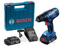 Аккум. дрель-шуруповерт BOSCH GSR 180-LI в чем. (18.0 В, 2 акк., 2.0 А/ч Li-Ion, 2 скор., 54 Нм, шурупы до 10