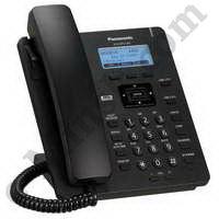 SIP телефон Panasonic KX-HDV130RUB (черный), 2 линии, 2 порта LAN, PoE, КНР - фото 1 - id-p61543177
