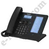 SIP телефон Panasonic KX-HDV230RUB (черный), 6 линий, 2 порта LAN 1Gb, 24 BLF LCD, PoE, EHS, XML, КНР