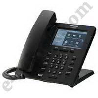 SIP телефон Panasonic KX-HDV330RUB (черный), 12 лин, цветной LCD 4,3, 2хLAN 1Gb, 24 кнопки, PoE, EHS, XML, КНР