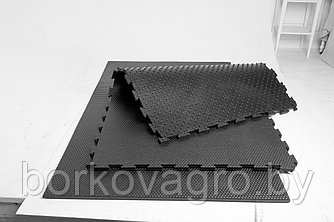 Резиновое покрытие, накопители с пазловым соединением 1810х1160х20-22мм (толщина)