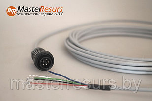 Сенсорный кабель 989-0124 к кормораздатчику Seko; длина 8м; разъемы: SPM + Wires (SPM + свободные концы)