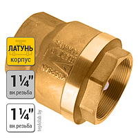 Обратный клапан с пластиковым седлом Calido Klepsan 1 1/4" ВР