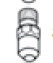 Электрод, с упл. кольцом, воздух 250А № 74172326 (C14-327) для плазмотрона Amada IC200