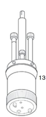 Крышка факельной трубки № 649-966 (C14-866) для плазмотрона Amada IC200 - фото 1 - id-p121520745