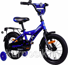 Детский велосипед AIST Stitch 14" оранжевый Синий