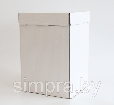 Коробка для торта 300х300х450мм 3 шт - фото 1 - id-p121534294